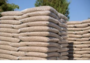 1 ton of pellets